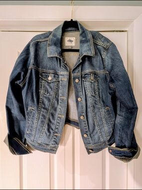 Old Navy Medium Blue Denim Jacket